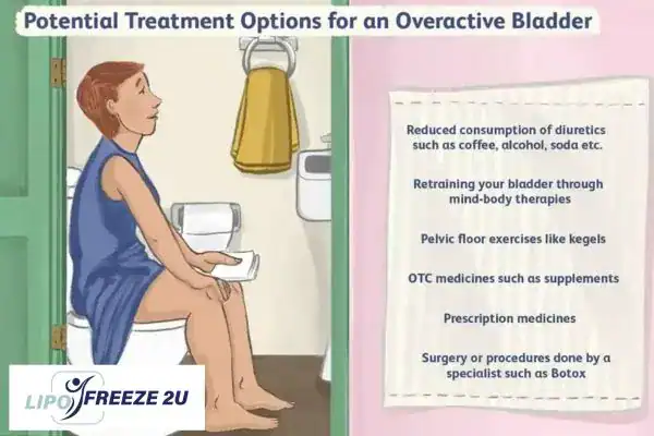 image of woman on toilet because of an overactive bladder Ealing