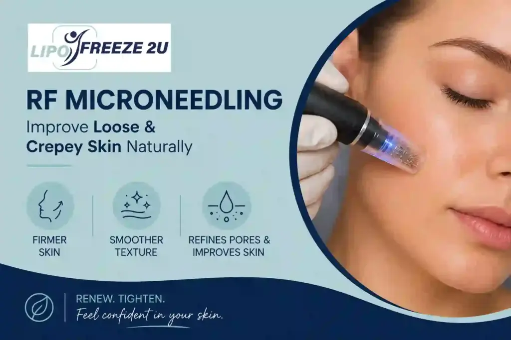 Can RF Microneedling Help Improve Loose and Crepey Skin Ealing?